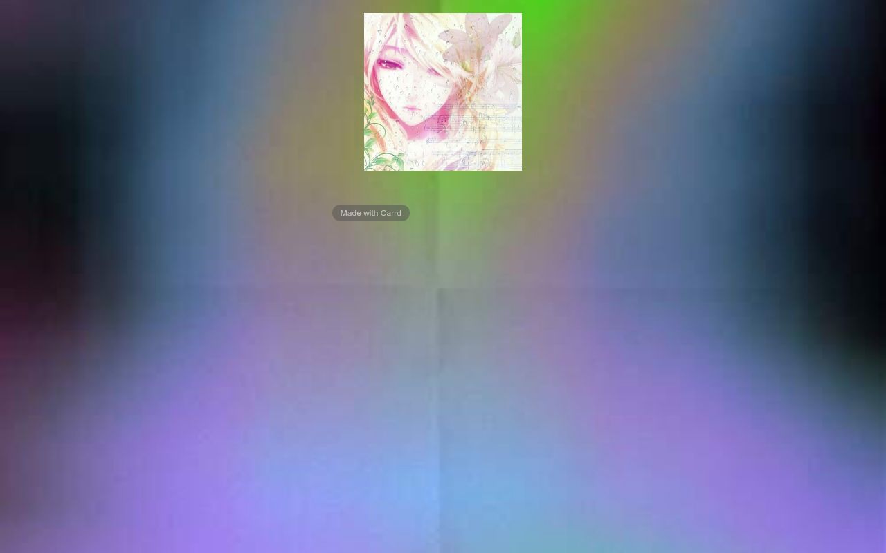 Carrd profile picture for @thrilled